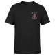 Koszulka T-shirt z wyhaftowanym logo OSP (florian),nazwa miejscowości oraz napisem STRAŻ.